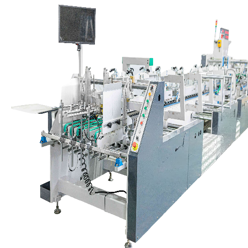 Components Inside a 4/6 Corner Folder Gluer Machine