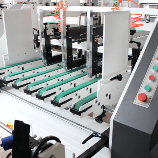 Folding Carton Industries Running Crash Lock Bottom Folder Gluers