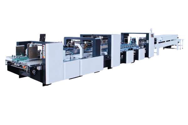 Box Folding and Gluing Machine