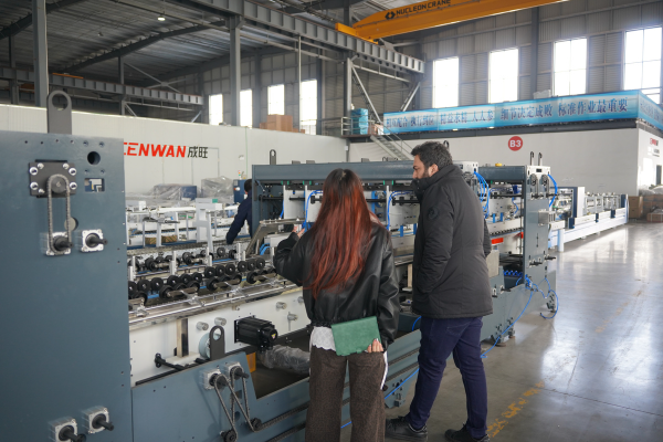Cenwan Folder Gluer Customer Delivery
