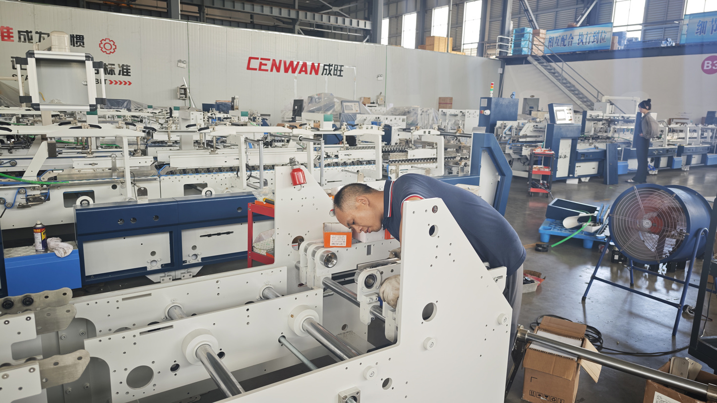 Cenwan Automatic Folder Gluer Workshop Area