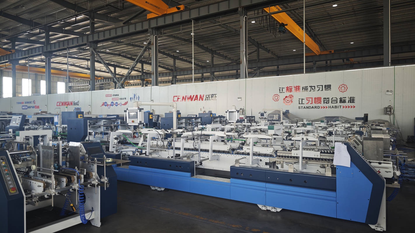 Cenwan Folder Gluer Assembly Line