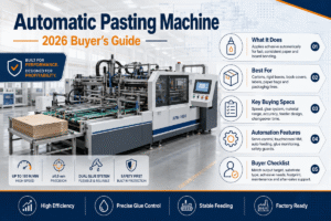 Automatic Pasting Machine: 2026 Buyer's Guide