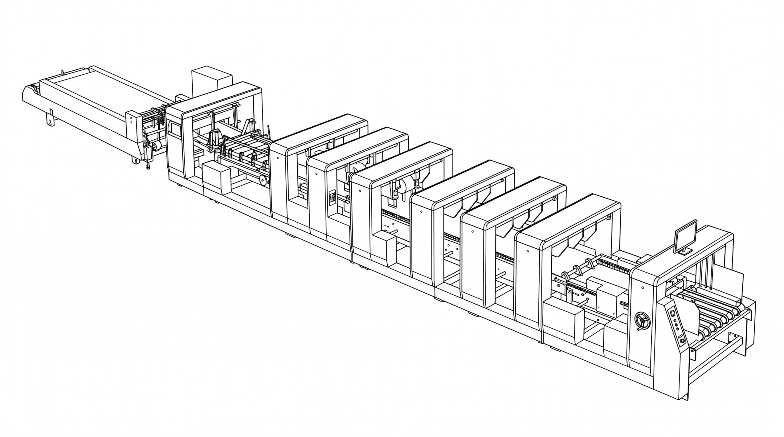Tier 3 Heavy-Duty Corrugated Folder Gluer