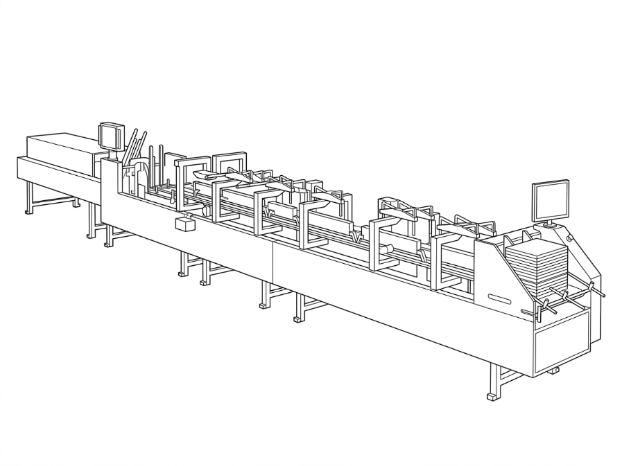 Tier 1 Entry-Level Folding Carton Folder Gluer