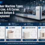 Folder Gluer Machine Types: Straight-Line, 4/6 Corner, Crash-Lock Bottom & Stereo Explained
