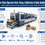 Folder Gluer Operator Role: Setup, Calibration & Daily Quality Checks