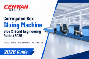 Corrugated Box Gluing Machine: Glue, Bond & Cost 2026