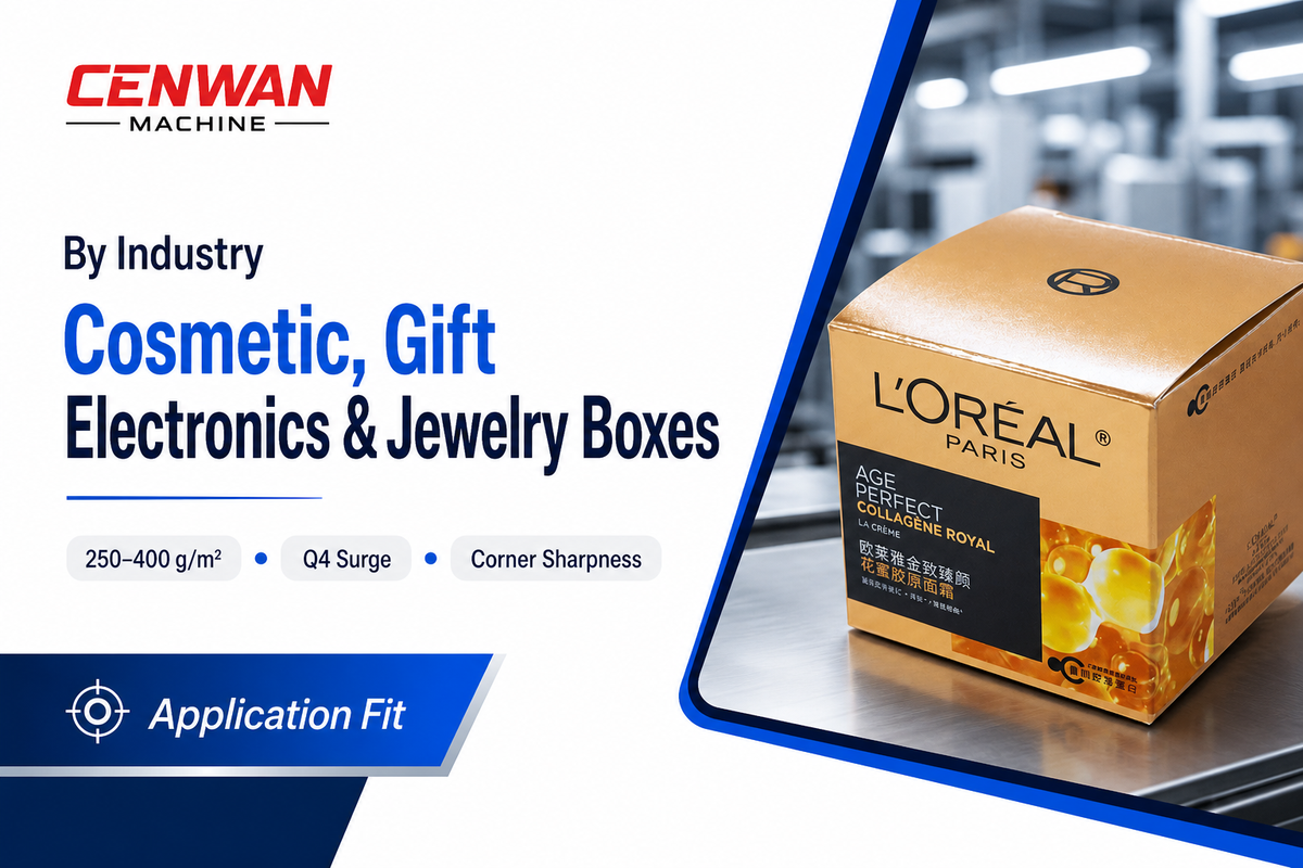 Matching Box Type to Industry: Cosmetic, Gift, Electronics and Jewelry