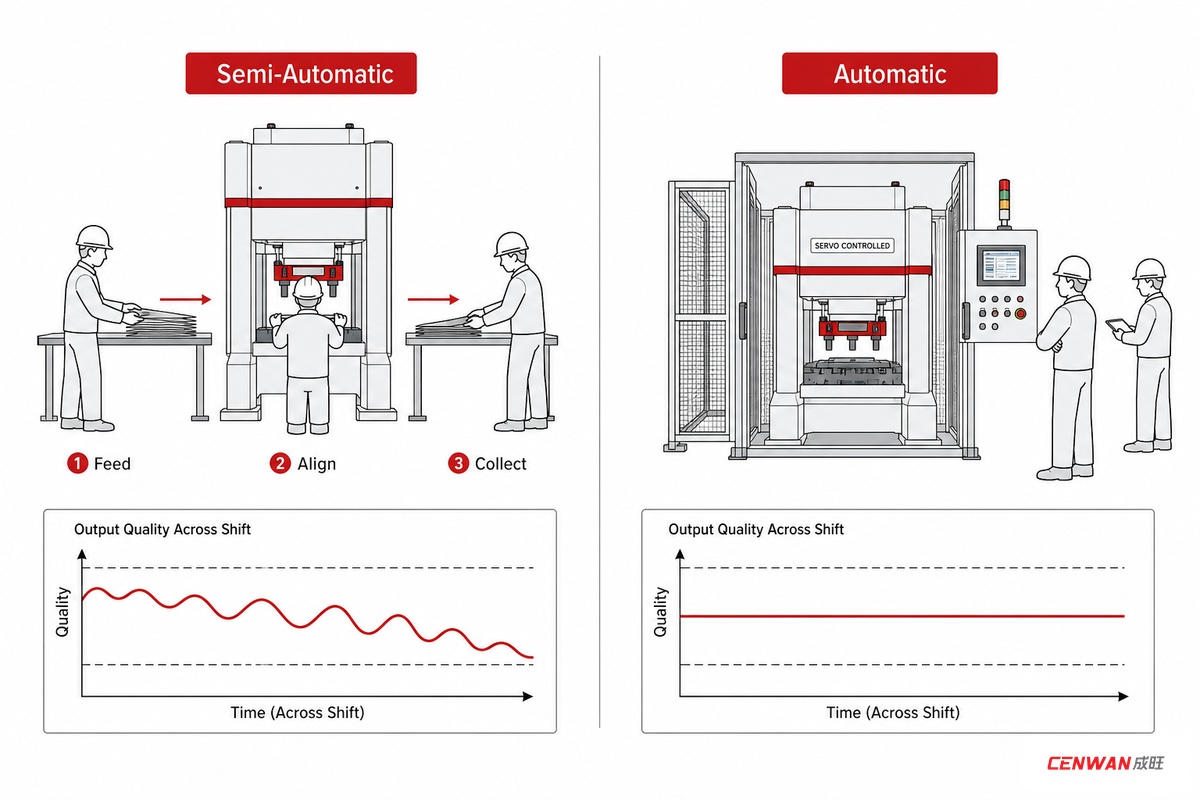 The Real Labor and Quality Shift When You Automate — Cenwan Machine