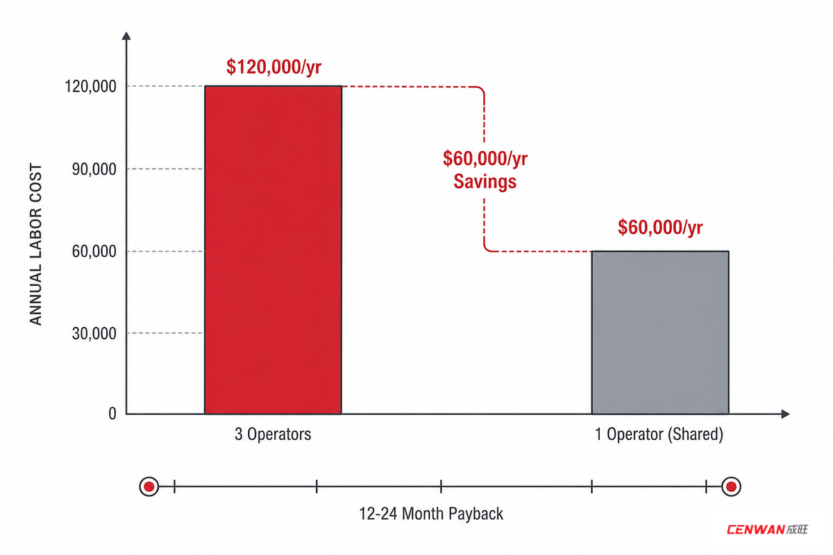 What Upgrading Actually Costs, The Incremental Jump, Not the Whole Price List — Cenwan Machine
