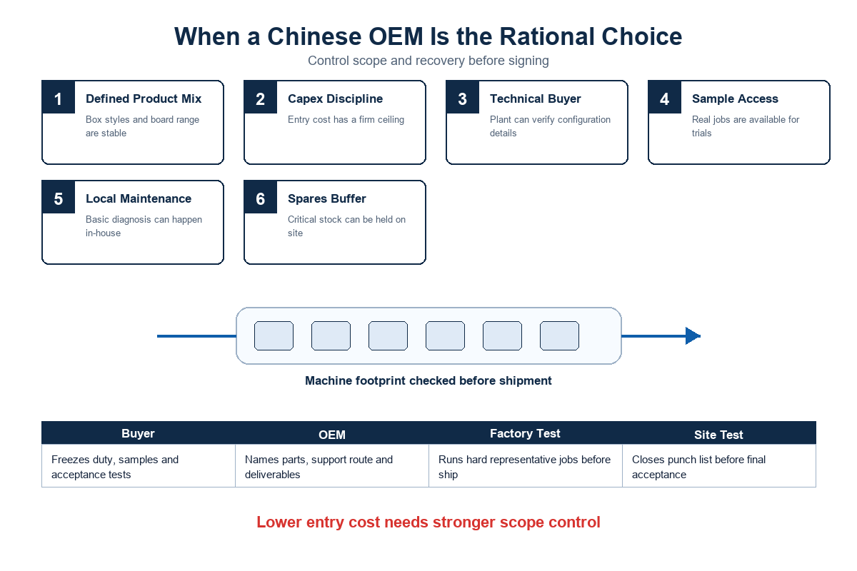 Where a Chinese OEM Can Be the Rational Choice — Cenwan Machine