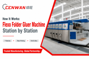Flexo Folder Gluer Machine: How It Works (7 Stations)