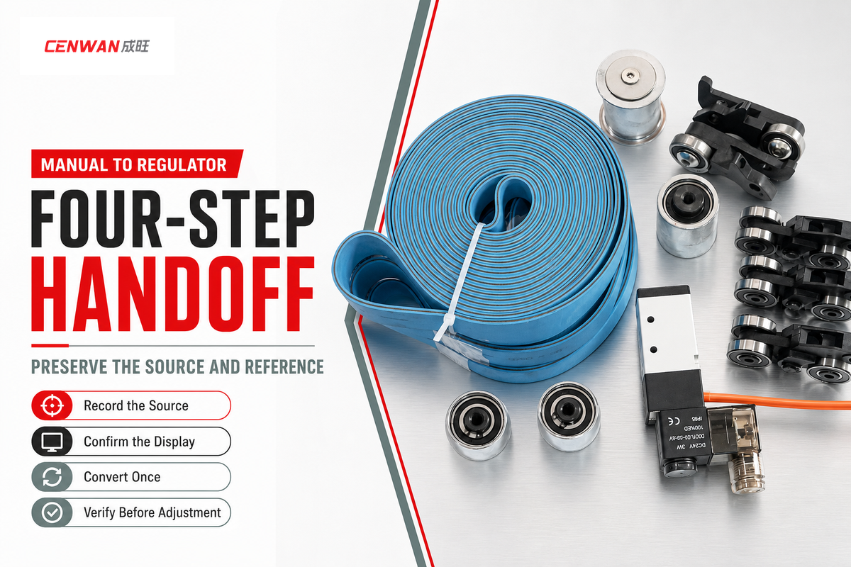 Four-Step Manual-to-Regulator Handoff