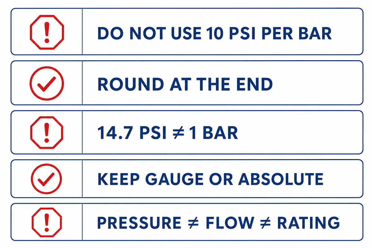 Common Bar-to-PSI Mistakes