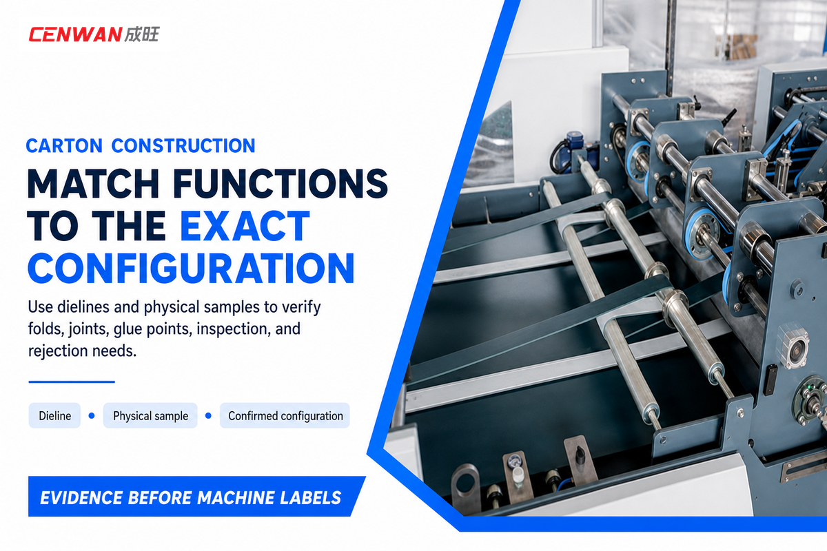 Match Carton Construction to Machine Architecture — Cenwan Machine
