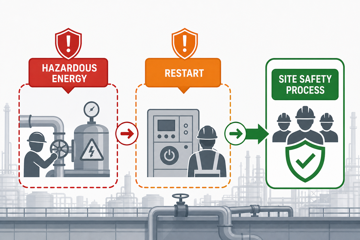 When the Checklist Must Hand Off to the Site Safety Process — Cenwan Machine