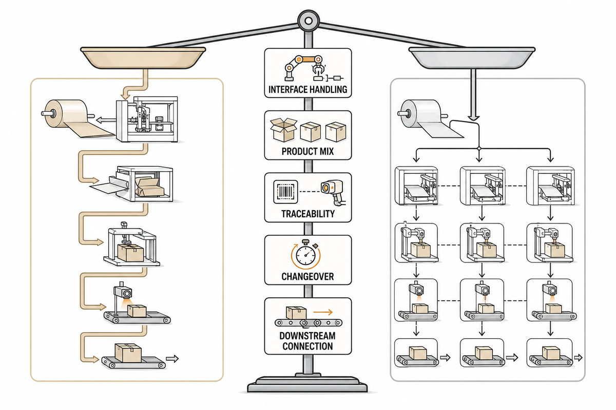When an integrated line is the right solution — CENWAN