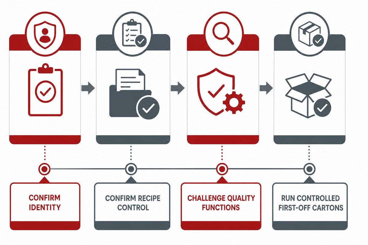 Run Automated Changeover in a Controlled Sequence — Cenwan Machine