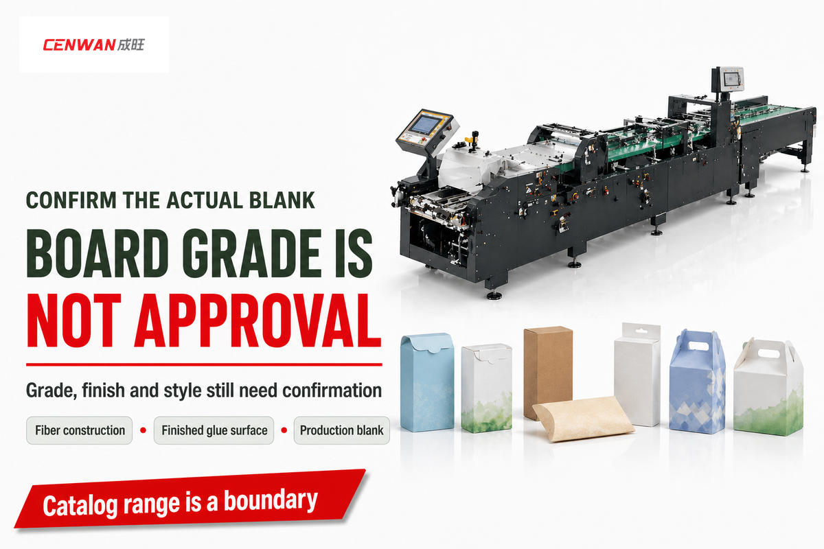 Paperboard Grades: SBS, FBB, and Recycled Board — Cenwan Machine