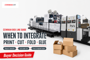 Box Line Automation: When to Integrate Print, Cut & Glue?